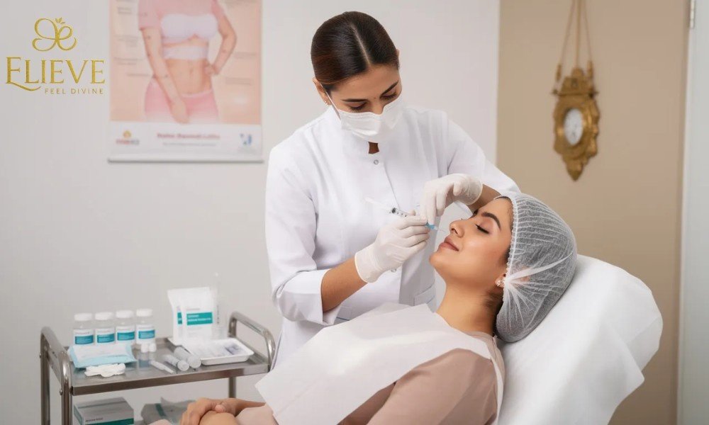 During Dermal Fillers Treatment