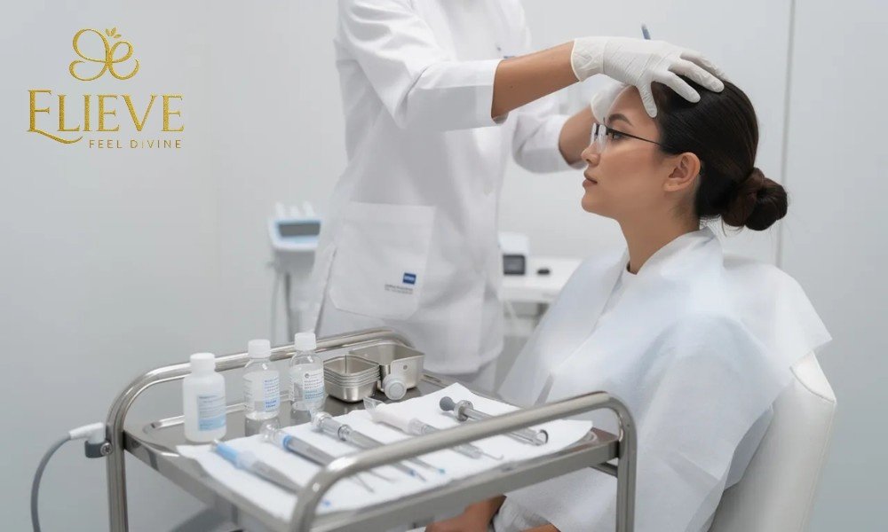 Procedure at Elieve Beauty